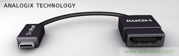 ANALOGIX的SlinPort解決方案，可以協(xié)助業(yè)者集成MyDP應(yīng)用功能