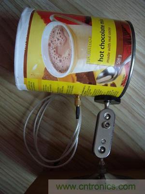 最簡單使用的天線&mdash;&mdash;罐頭天線，可做正饋大鍋饋源！ 