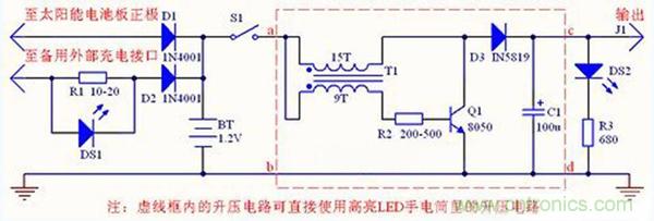 微型太陽能供電板DIY，給手電筒收音機(jī)供電