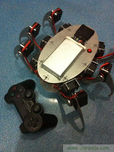 DIY:自制無(wú)線控制機(jī)器人