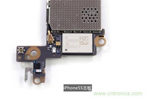 土豪金iPhone 5S拆解：內部結構升級，維修難度增加