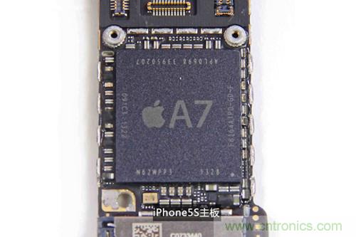 土豪金iPhone 5S拆解：內部結構升級，維修難度增加