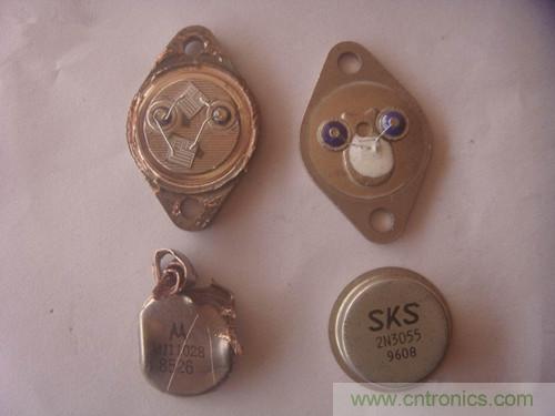 暴力拆解對(duì)比:進(jìn)口金封三極管VS國(guó)產(chǎn)金封三極管