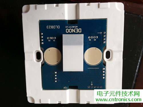一款觸控開關(guān)拆解，做工不錯(cuò)
