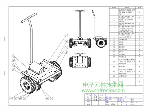 就那么簡單！DIY屬于自己的&ldquo;賽格威&rdquo;平衡車