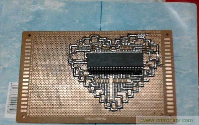 三八節(jié)將至！DIY心形LED流水燈！你們懂的~