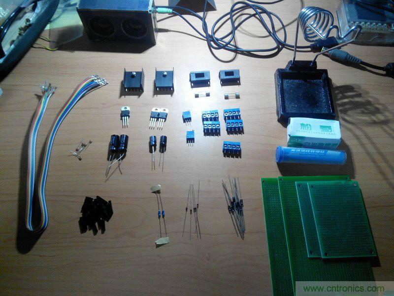 網(wǎng)友分享:DIY一個LM317 可調(diào)穩(wěn)壓電源