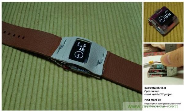 全民創(chuàng)客時(shí)代，自己DIY一個(gè)智能手表