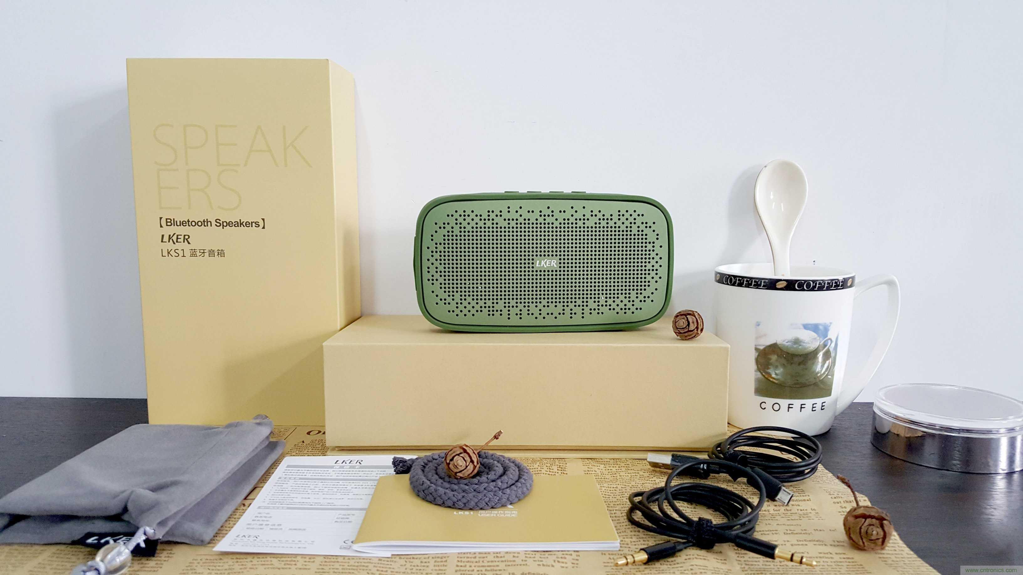 搞怪&ldquo;美人魚&rdquo;盡享靈克藍牙音箱的天籟之音！