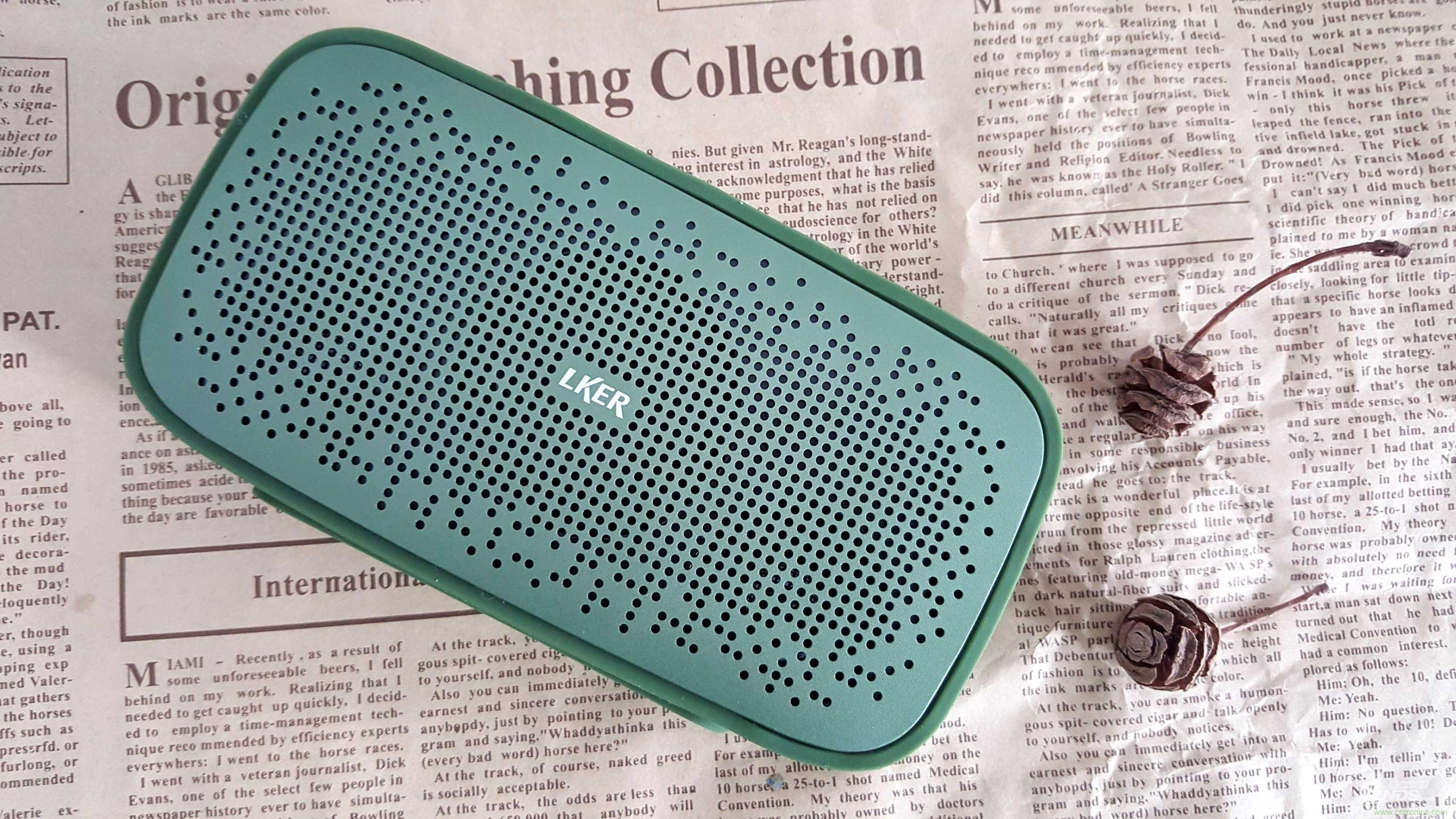 搞怪&ldquo;美人魚&rdquo;盡享靈克藍牙音箱的天籟之音！