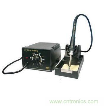 【導(dǎo)讀】電烙鐵作為電子工程師最常用的焊接工具，用好電烙鐵將會為我們的工作節(jié)省不少的時間。本文將通過準(zhǔn)備工作、焊前處理、焊接技術(shù)對電烙鐵的使用進(jìn)行詳細(xì)說明，當(dāng)然還有非常關(guān)鍵的焊接技巧。  　　一、準(zhǔn)備工作  　　1.新烙鐵使用前，應(yīng)用細(xì)砂紙將烙鐵頭打光亮，通電燒熱，蘸上松香后用烙鐵頭刃面接觸焊錫絲，使烙鐵頭上均勻地鍍上一層錫。這樣做，可以便于焊接和防止烙鐵頭表面氧化。舊的烙鐵頭如嚴(yán)重氧化而發(fā)黑，可用鋼挫挫去表層氧化物，使其露出金屬光澤后，重新鍍錫，才能使用。 1 　　電烙鐵要用220V交流電源，使用時要特別注意安全。應(yīng)認(rèn)真做到以下幾點(diǎn)：  　　電烙鐵插頭最好使用三極插頭。要使外殼妥善接地。  　　使用前，應(yīng)認(rèn)真檢查電源插頭、電源線有無損壞。并檢查烙鐵頭是否松動。  　　電烙鐵使用中，不能用力敲擊。要防止跌落。烙鐵頭上焊錫過多時，可用布擦掉。不可亂甩，以防燙傷他人。  　　焊接過程中，烙鐵不能到處亂放。不焊時，應(yīng)放在烙鐵架上。注意電源線不可搭在烙鐵頭上，以防燙壞絕緣層而發(fā)生事故。  　　使用結(jié)束后，應(yīng)及時切斷電源，拔下電源插頭。冷卻后，再將電烙鐵收回工具箱。  　　2、焊錫和助焊劑  　　焊接時，還需要焊錫和助焊劑。  　?。?）焊錫：焊接電子元件，一般采用有松香芯的焊錫絲。這種焊錫絲，熔點(diǎn)較低，而且內(nèi)含松香助焊劑，使用極為方便。  　?。?）助焊劑：常用的助焊劑是松香或松香水（將松香溶于酒精中）。使用助焊劑，可以幫助清除金屬表面的氧化物，利于焊接，又可保護(hù)烙鐵頭。焊接較大元件或?qū)Ь€時，也可采用焊錫膏。但它有一定腐蝕性，焊接后應(yīng)及時清除殘留物。  　　3、輔助工具  　　為了方便焊接操作常采用尖嘴鉗、偏口鉗、鑷子和小刀等做為輔助工具。應(yīng)學(xué)會正確使用這些工具。  　　尖嘴鉗 偏口鉗 鑷子 小刀 　　二、焊前處理  　　焊接前，應(yīng)對元件引腳或電路板的焊接部位進(jìn)行焊前處理。  　　1、清除焊接部位的氧化層  　　可用斷鋸條制成小刀。刮去金屬引線表面的氧化層，使引腳露出金屬光澤。  　　印刷電路板可用細(xì)紗紙將銅箔打光后，涂上一層松香酒精溶液。  　　2、元件鍍錫  　　在刮凈的引線上鍍錫?？蓪⒁€蘸一下松香酒精溶液后，將帶錫的熱烙鐵頭壓在引線上，并轉(zhuǎn)動引線。即可使引線均勻地鍍上一層很薄的錫層。導(dǎo)線焊接前，應(yīng)將絕緣外皮剝?nèi)?，再?jīng)過上面兩項(xiàng)處理，才能正式焊接。若是多股金屬絲的導(dǎo)線，打光后應(yīng)先擰在一起，然后再鍍錫。  　　刮去氧化層 均勻鍍上一層錫 　　三、焊接技術(shù)  　　做好焊前處理之后，就可正式進(jìn)行焊接。  　　1、焊接方法。  　　焊接 檢查 剪短  　?。?）右手持電烙鐵。左手用尖嘴鉗或鑷子夾持元件或?qū)Ь€。焊接前，電烙鐵要充分預(yù)熱。烙鐵頭刃面上要吃錫，即帶上一定量焊錫。  　?。?）將烙鐵頭刃面緊貼在焊點(diǎn)處。電烙鐵與水平面大約成60℃角。以便于熔化的錫從烙鐵頭上流到焊點(diǎn)上。烙鐵頭在焊點(diǎn)處停留的時間控制在2～3秒鐘。  　?。?）抬開烙鐵頭。左手仍持元件不動。待焊點(diǎn)處的錫冷卻凝固后，才可松開左手。  　?。?）用鑷子轉(zhuǎn)動引線，確認(rèn)不松動，然后可用偏口鉗剪去多余的引線。  　　2、焊接質(zhì)量  　　焊接時，要保證每個焊點(diǎn)焊接牢固、接觸良好。要保證焊接質(zhì)量。  　　良好的焊點(diǎn)應(yīng)是錫點(diǎn)光亮，圓滑而無毛刺，錫量適中。錫和被焊物融合牢固。不應(yīng)有虛焊和假焊。  　　虛焊是焊點(diǎn)處只有少量錫焊住，造成接觸不良，時通時斷。假焊是指表面上好像焊住了，但實(shí)際上并沒有焊上，有時用手一拔，引線就可以從焊點(diǎn)中拔出。這兩種情況將給電子制作的調(diào)試和檢修帶來極大的困難。只有經(jīng)過大量的、認(rèn)真的焊接實(shí)踐，才能避免這兩種情況。  　　焊接電路板時，一定要控制好時間。太長，電路板將被燒焦，或造成銅箔脫落。從電路板上拆卸元件時，可將電烙鐵頭貼在焊點(diǎn)上，待焊點(diǎn)上的錫熔化后，將元件拔出。  　　焊接時候助焊劑（松香和焊油）是關(guān)鍵，新鮮的松香和無腐蝕性的焊油可以幫助你很好的完成焊接，而且可以讓表面光潔漂亮，使用的時候可以多用點(diǎn)助焊劑  焊接技巧也是關(guān)鍵  　　在維修制作過程中，焊接工作是必不可少的。它不但要求將元件固定在電路板上，而且要求焊點(diǎn)必須牢固、圓滑，所以焊接技術(shù)的好壞直接影響到電子制作的成功與否，因此焊接技術(shù)是每一個電子制作愛好者必須掌握的基本功，現(xiàn)在將焊接的要點(diǎn)介紹一下：  　　1. 電烙鐵的選擇  　　電烙鐵的功率應(yīng)由焊接點(diǎn)的大小決定，焊點(diǎn)的面積大，焊點(diǎn)的散熱速度也快，所以選用的電烙鐵功率也應(yīng)該大些。一般電烙鐵的功率有20W 25W 30W 35W 50W 等等。選用30W左右的功率比較合適。  　　電烙鐵經(jīng)過長時間使用后，烙鐵頭部會生成一層氧化物，這時它就不容易吃錫，這時可以用銼刀銼掉氧化層，將烙鐵通電后等烙鐵頭部微熱時插入松香，涂上焊錫即可繼續(xù)使用，新買來的電烙鐵也必須先上錫然后才能使用。  　　2. 焊錫和助焊劑  　　選用低熔點(diǎn)的焊錫絲和沒有腐蝕性的助焊劑，比如松香，不宜采用工業(yè)焊錫和有腐蝕性的酸性焊油，最好采用含有松香的焊錫絲，使用起來非常方便。  　　3． 焊接方法  　　元件必須清潔和鍍錫，電子元件在保存中，由于空氣氧化的作用，元件引腳上附有一層氧化膜，同時還有其它污垢，焊接前可用小刀刮掉氧化膜，并且立即涂上一層焊錫（俗稱搪錫），然后再進(jìn)行焊接。經(jīng)過上述處理后元件容易焊牢，不容易出現(xiàn)虛焊現(xiàn)象。 焊接的溫度和焊接的時間  　　焊接時應(yīng)使電烙鐵的溫度高于焊錫的溫度，但也不能太高，以烙鐵頭接觸松香剛剛冒煙為好。焊接時間太短，焊點(diǎn)的溫度過低，焊點(diǎn)融化不充分，焊點(diǎn)粗糙容易造成虛焊，反之焊接時間過長，焊錫容易流淌，并且容易使元件過熱損壞元件。  　　焊接點(diǎn)的上錫數(shù)量  　　焊接點(diǎn)上的焊錫數(shù)量不能太少，太少了焊接不牢，機(jī)械強(qiáng)度也太差。而太多容易造成外觀一大堆而內(nèi)部未接通。焊錫應(yīng)該剛好將焊接點(diǎn)上的元件引腳全部浸沒，輪廓隱約可見為好。  　　注意烙鐵和焊接點(diǎn)的位置  　　初學(xué)者在焊接時，一般將電烙鐵在焊接處來回移動或者用力擠壓，這種方法是錯誤的。正確的方法是用電烙鐵的搪錫面去接觸焊接點(diǎn)，這樣傳熱面積大，焊接速度快。  　　4.焊接后的檢查  　　焊接結(jié)束后必須檢查有無漏焊、虛焊以及由于焊錫流淌造成的元件短路。虛焊較難發(fā)現(xiàn)，可用鑷子夾住元件引腳輕輕拉動，如發(fā)現(xiàn)搖動應(yīng)立即補(bǔ)焊  　　電烙鐵的基本使用方法之二：  　　電烙鐵是電子焊接中最常用的工具，作用是將電能轉(zhuǎn)換成熱能對焊接點(diǎn)部位進(jìn)行加熱焊接，其是否成功很大一部分是看對它的操控怎么樣了，因此某種角度上來說電烙鐵的使用依靠的是一種手法感覺。  　　一般來說，電烙鐵的功率越大，熱量越大，烙鐵頭的溫度也就越高。一般的晶體管、集成電路電子元器件焊接選用20W的內(nèi)熱式電烙鐵足夠了，功率過大容易燒壞元件，因?yàn)槎O管、三極管結(jié)點(diǎn)溫度超過 200℃就會燒壞。但以搭棚焊為主的膽機(jī)制作中，電烙鐵功率要大些，可在35W-45W中選擇，甚至可以更大。  　　值得注意的是，線路焊接時，時間不能太長也不能太短，時間過長也容易損壞，而時間太短焊錫則不能充分融化，造成焊點(diǎn)不光滑不牢固，還可能產(chǎn)生虛焊，一般來說最恰當(dāng)?shù)臅r間必須在1.5s～4s內(nèi)完成。  　　焊錫是一種易熔金屬，最常用的一般是焊錫絲。焊錫的作用是使元件引腳與印刷電路板的連接點(diǎn)連接在一起，焊錫的選擇對焊接質(zhì)量有很大的影響?，F(xiàn)在最常用的一般是含松香焊錫絲，但細(xì)分起來也頗有講究，其中真正不摻水份的含銀焊錫絲當(dāng)然是上等品了。  　　另外值得一提的是吸錫器，其對于新手來說十分實(shí)用，初次使用電烙鐵總是容易將焊錫弄得到處都是，吸錫器則可以幫你把電路板上多余的焊錫處理掉。另外，吸錫器在拆除多腳集成電路器件時十分奏效有用，它能將焊點(diǎn)全部吸掉，而對于能熟練使用烙鐵的人來說就完全沒有必要了，用烙鐵完全可以代替其功能，將焊點(diǎn)熔掉就可以很容易的將元件取出。  　　焊接前，應(yīng)對元件引腳或電路板的焊接部位進(jìn)行焊前處理。  　　清除焊接部位的氧化層----可用斷鋸條制成小刀，刮去金屬引線表面的氧化層，使引腳露出金屬光澤。印刷電路板可用細(xì)紗紙將銅箔打光后，涂上一層松香酒精溶液。  　　元件鍍錫----在刮凈的引線上鍍錫?？蓪⒁€蘸一下松香酒精溶液后，將帶錫的熱烙鐵頭壓在引線上，并轉(zhuǎn)動引線。即可使引線均勻地鍍上一層很薄的錫層。導(dǎo)線焊接前，應(yīng)將絕緣外皮剝?nèi)?，再?jīng)過上面兩項(xiàng)處理，才能正式焊接。若是多股金屬絲的導(dǎo)線，打光后應(yīng)先擰在一起，然后再鍍錫。  　　做好焊前處理之后，就可正式進(jìn)行焊接∶  　?。?）右手持電烙鐵。左手用尖嘴鉗或鑷子夾持元件或?qū)Ь€。焊接前，電烙鐵要充分預(yù)熱。烙鐵頭刃面上要吃錫，即帶上一定量焊錫。  　?。?）將烙鐵頭刃面緊貼在焊點(diǎn)處。電烙鐵與水平面大約成60℃角。以便于熔化的錫從烙鐵頭上流到焊點(diǎn)上。烙鐵頭在焊點(diǎn)處停留的時間控制在2～3秒鐘。  　?。?）抬開烙鐵頭。左手仍持元件不動。待焊點(diǎn)處的錫冷卻凝固后，才可松開左手。  　　（4）用鑷子轉(zhuǎn)動引線，確認(rèn)不松動，然后可用偏口鉗剪去多余的引線。  　　焊接質(zhì)量-----焊接時，要保證每個焊點(diǎn)焊接牢固、接觸良好。要保證焊接質(zhì)量，其典型特征是錫點(diǎn)光亮，圓滑而無毛刺，錫量適中。錫和被焊物融合牢固，不應(yīng)有虛焊和假焊。  　　虛焊是焊點(diǎn)處只有少量錫焊住，造成接觸不良，時通時斷。假焊是指表面上好像焊住了，但實(shí)際上并沒有焊上，有時用手一拔，引線就可以從焊點(diǎn)中拔出。  　　焊接電路板時，一定要控制好時間。太長，電路板將被燒焦，或造成銅箔脫落。從電路板上拆卸元件時，可將電烙鐵頭貼在焊點(diǎn)上，待焊點(diǎn)上的錫熔化后，將元件拔出。  　　如何拆換元件------其實(shí)拆換元件再簡單不過了，用吸焊器很容易就能完成，將元件管腳上的焊錫全部吸掉，這里告訴大家一個小訣竅，現(xiàn)在的電路板大多做工精細(xì)，焊錫使用很少，很難熔掉，那么我們可以加點(diǎn)焊錫在管腳上再去利用吸焊器就容易多了。  　　另一個方法就是前面提到的，直接使用電烙鐵熔掉焊錫，但這樣就存在不小的危險性，既要小心焊點(diǎn)沒完全被熔掉，又怕接觸的太久燒壞元件。常用的方法是在加溫的時候就用鑷子夾住元件外拉，當(dāng)溫度達(dá)到時，元件就會被拉出，但切記不要太用力了，否則管腳斷在焊錫中就麻煩了。  　　當(dāng)然，為保險起見，兩種方法結(jié)合起來使用是再好不過了，因?yàn)橛袝r由于元件插孔太小，吸焊很難被吸干凈，此時撤走吸焊器就會粘住，故可以用電烙鐵加熱取掉。  　　焊接其實(shí)并沒那么可怕，或許對新手來說，初試比較難以掌握，然而練得多也就自然熟練了?？傊?，對于喜愛動手的發(fā)燒友來說，只要你多多實(shí)踐那么掌握其中的竅門是早晚的事。