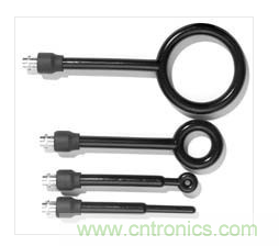 近場探棒組可能包含三種尺寸的磁場探棒(H-Field) 及一組電場探棒(E-Field) 。