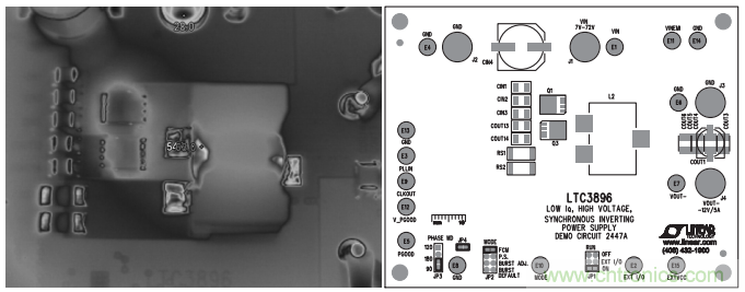 高電壓、高效率正至負(fù)轉(zhuǎn)換器
