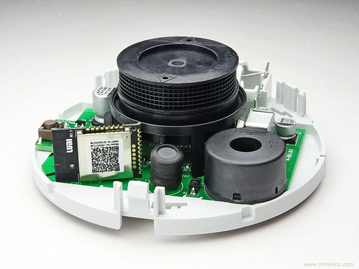 小米煙霧報(bào)警器拆解：一顆電池可用五年是如何做到的？