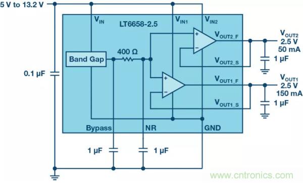可驅(qū)動電流的高精度基準電壓源，它是這樣的&hellip;&hellip;