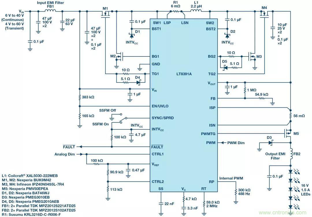 一顆芯驅(qū)動(dòng)整個(gè)車前燈組，這個(gè)控制器是怎么做到滴？