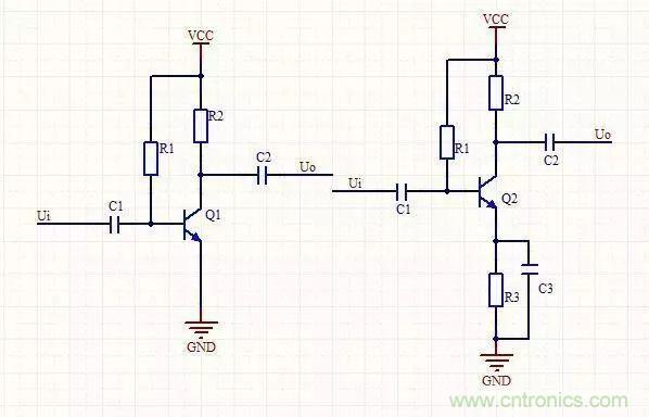 什么是共集、共基、共射放大器？如何分辨3類放大器