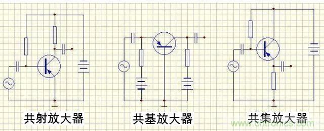 什么是共集、共基、共射放大器？如何分辨3類放大器