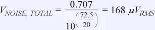 信號(hào)鏈中放大器噪聲對(duì)總噪聲有多少貢獻(xiàn)？
