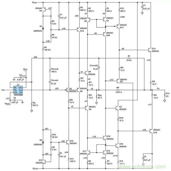 低壓變高壓，運(yùn)算放大器自舉實(shí)現(xiàn)更優(yōu)性能！