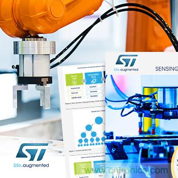 貿(mào)澤攜手ST推出全新電子書，帶你探索工業(yè)傳感解決方案