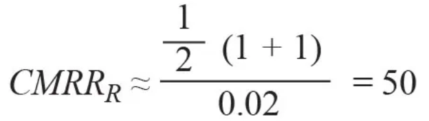 提高差分放大器的共模抑制比，電阻的選擇很關(guān)鍵