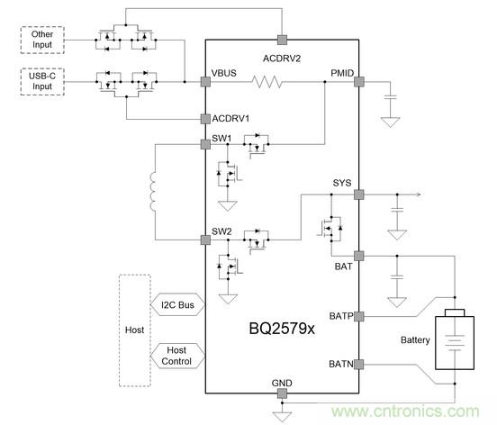 Buck-Boost集成電路提供更快的充電速度，更長的電池壽命
