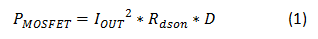 DC/DC變換器數(shù)據(jù)表&mdash;&mdash;計(jì)算系統(tǒng)損耗