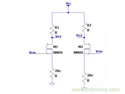 關于差分輸入電路和共模信號，差模信號關系的理解