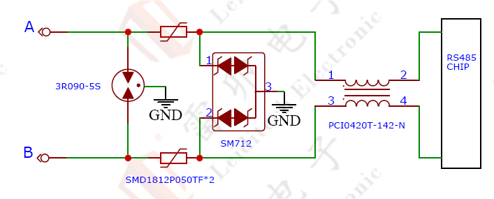 伺服電機(jī)驅(qū)動接口、電源保護(hù)方案
