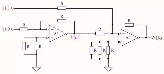 運(yùn)放的信號(hào)疊加電路與求差電路 運(yùn)放的信號(hào)疊加電路與求差電路